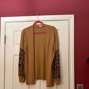 Chico's Tan Knit Top